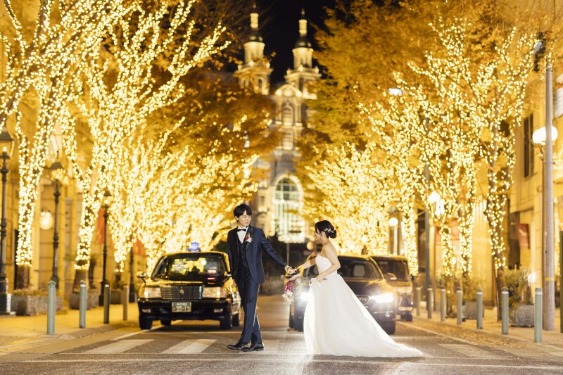 イルミネーション街