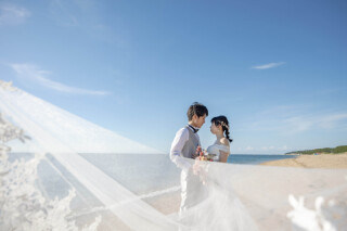 【神戸ハーバーランド×淡路島ビーチ】でフォトウェディング＊