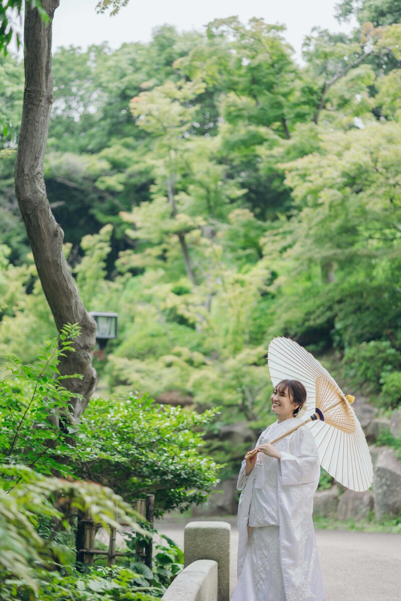 自然と歴史を感じながらワンショット♪