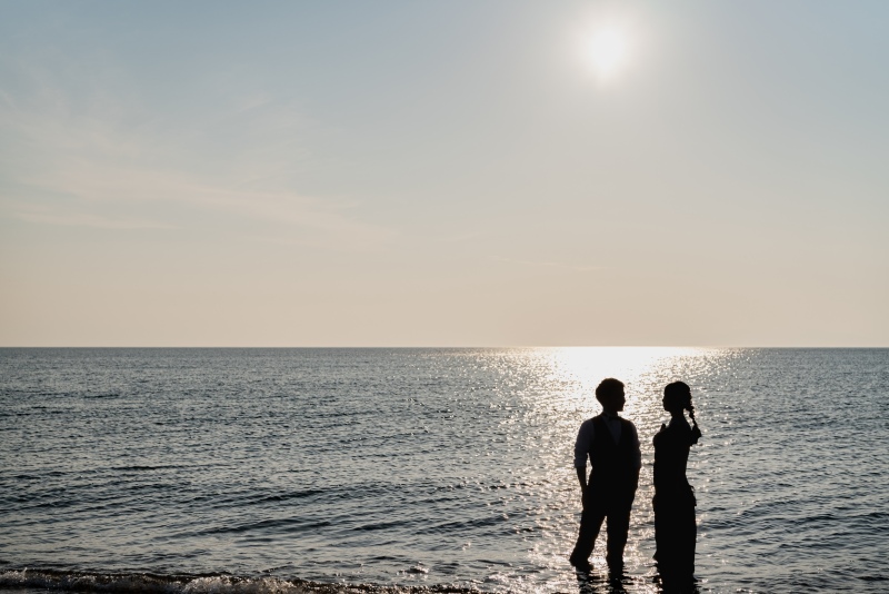 残しておきたい夕焼けシーンも♪