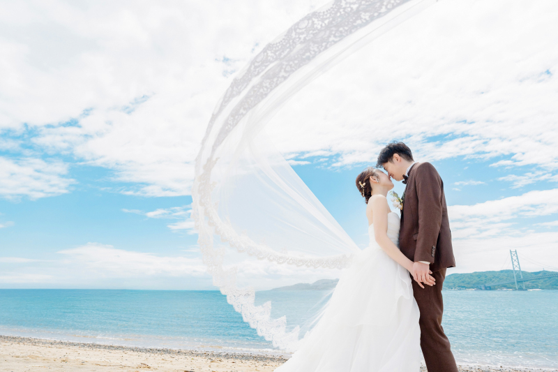 ベールを使って♩