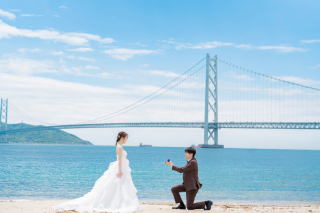 都会で叶えるビーチフォトウェディング♡