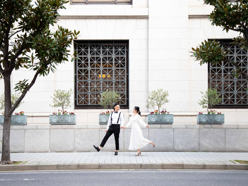 神戸の街でエンゲージメントフォト♪