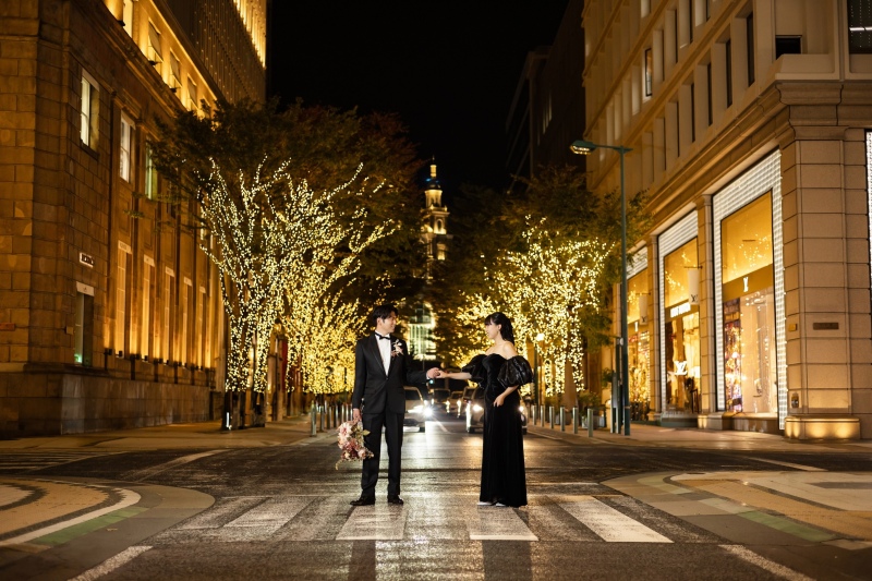 エスコートされながら♡