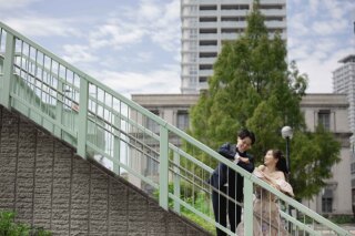 お持ち込みのカラードレスでフォトウェディング＊