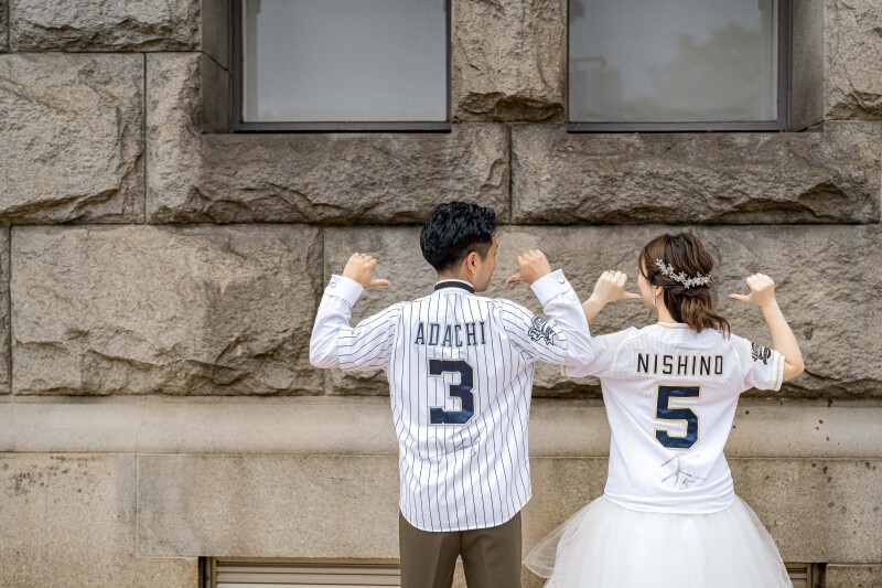 ユニフォーム姿で思い出スイッチON