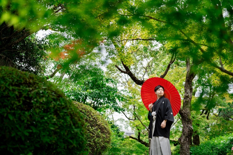 新郎様のソロカット*