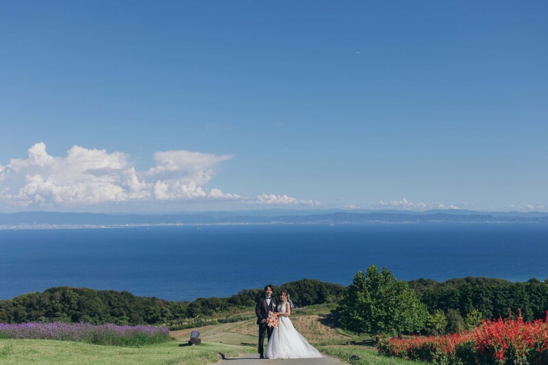 花さじきから撮影スタート♩