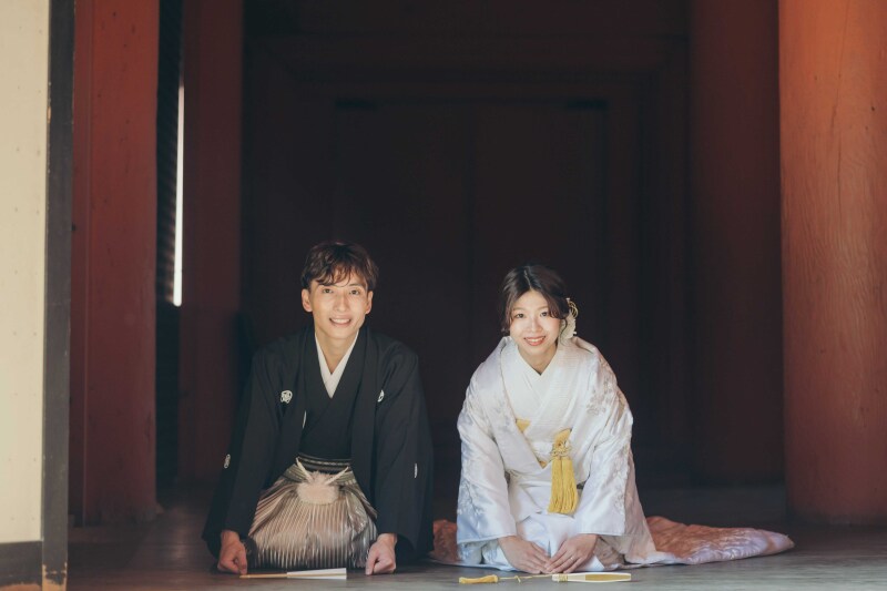 正座ショットで和の可愛さ♡