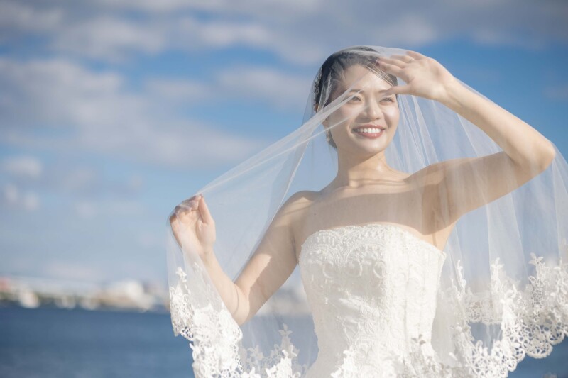 新婦様の美しいソロカット♩