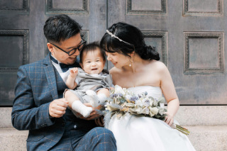 お子様も一緒にフォトウェディング！