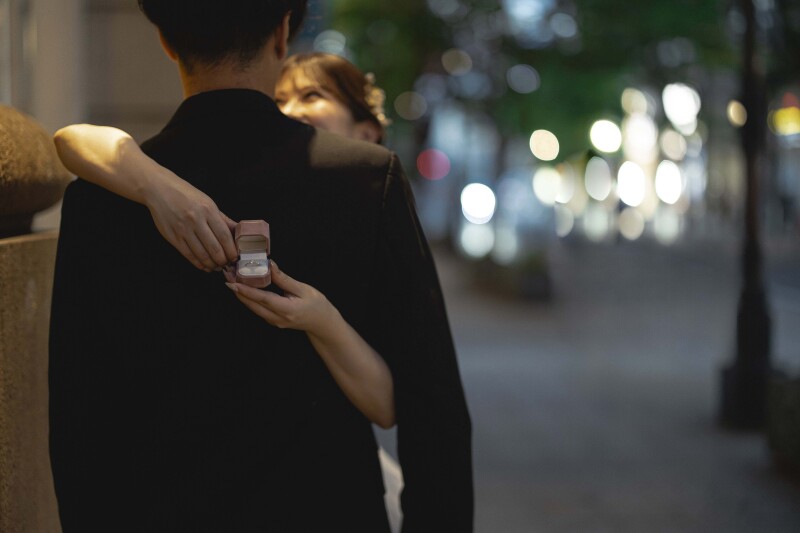 キラッと輝くリングと一緒に*