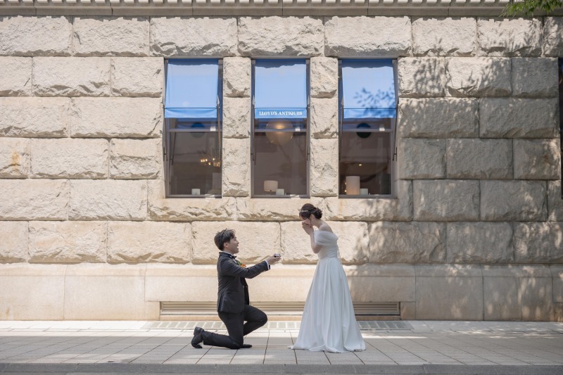 【旧居留地】でフォトウェディング＊