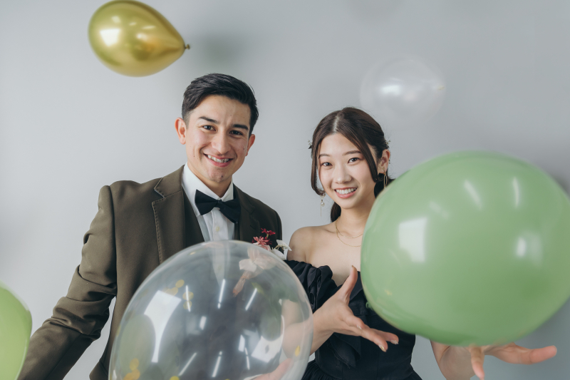 スタジオもロケも！おふたりのやりたいを詰め込んだフォトウェディング＊