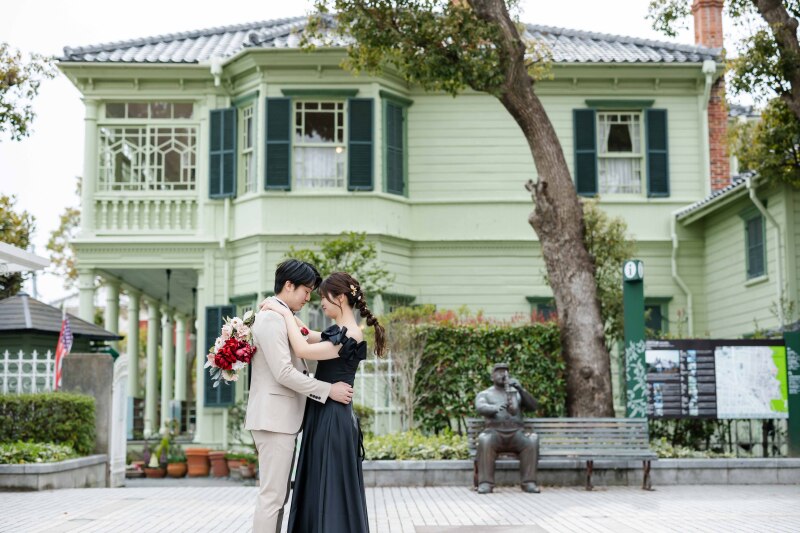 北野異人館でフォトウェディング＊