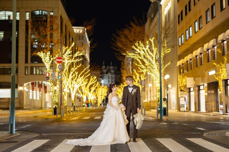 居留地ナイト撮影の定番ショット☆