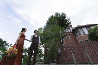 北野異人館でフォトウェディング！