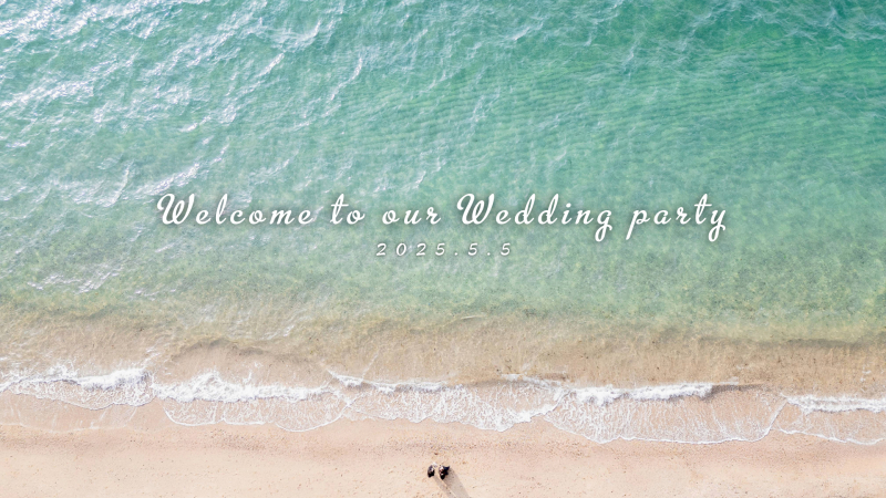 マーブルリゾートウェディング神戸【MARBLE RESORT WEDDING 神戸】_動画を作れる