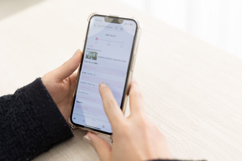 マーブルリゾートウェディング神戸【MARBLE RESORT WEDDING 神戸】_撮影前に打ち合わせができる