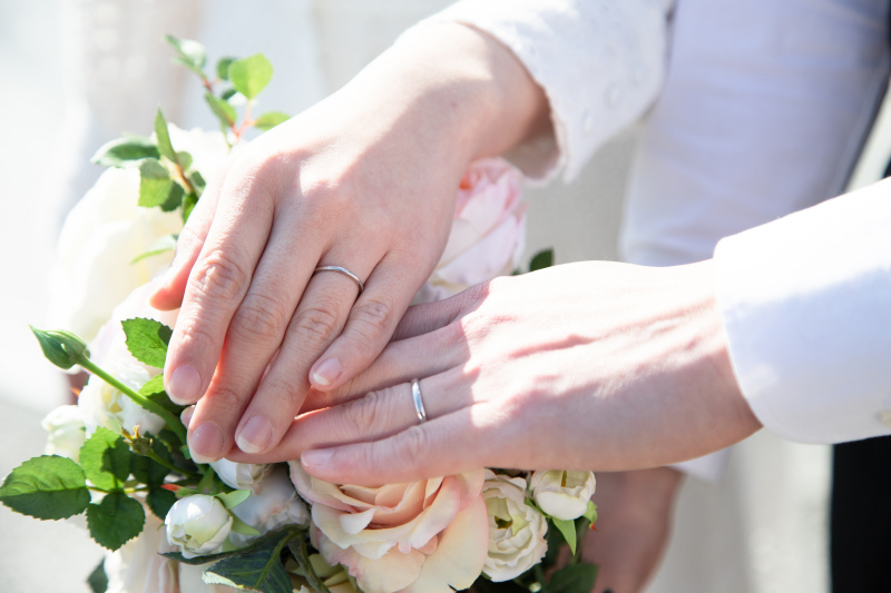 大切な婚約指輪も残しましょう♡