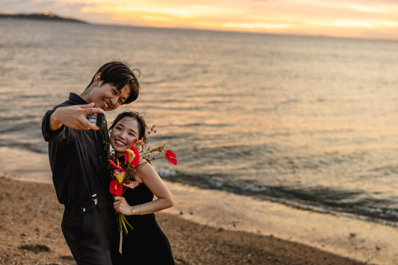 マーブルリゾートウェディング神戸【MARBLE RESORT WEDDING 神戸】_エンゲージメントフォトができる