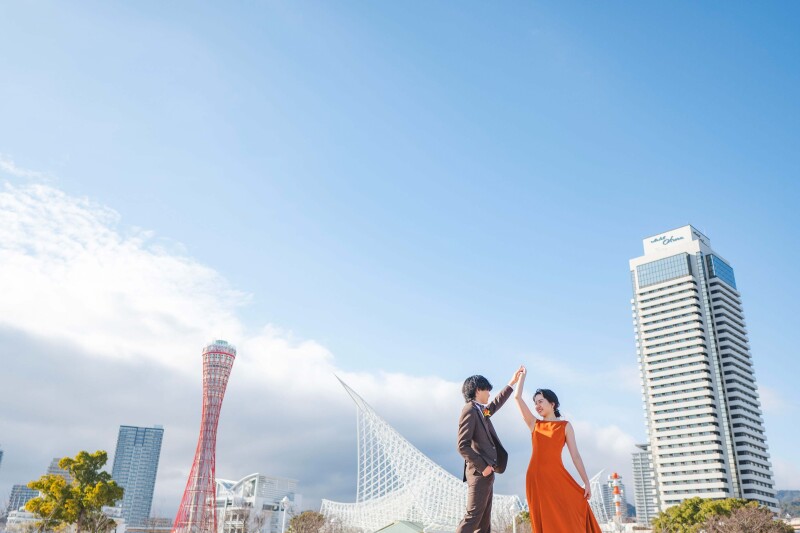 マーブルリゾートウェディング神戸【MARBLE RESORT WEDDING 神戸】_人気スポットで撮影できる