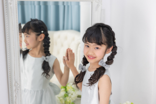 キッズヘアセット