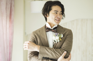 新郎様メイク