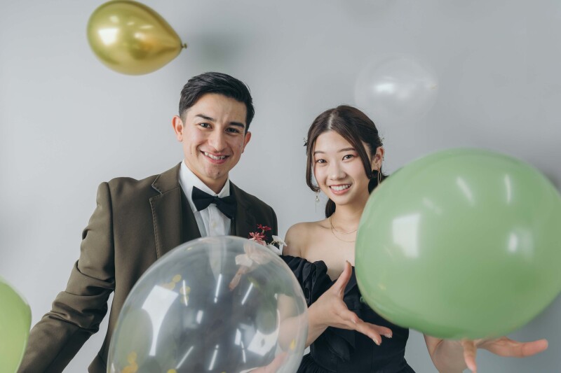 マーブルリゾートウェディング神戸【MARBLE RESORT WEDDING 神戸】_スタジオで撮影できる