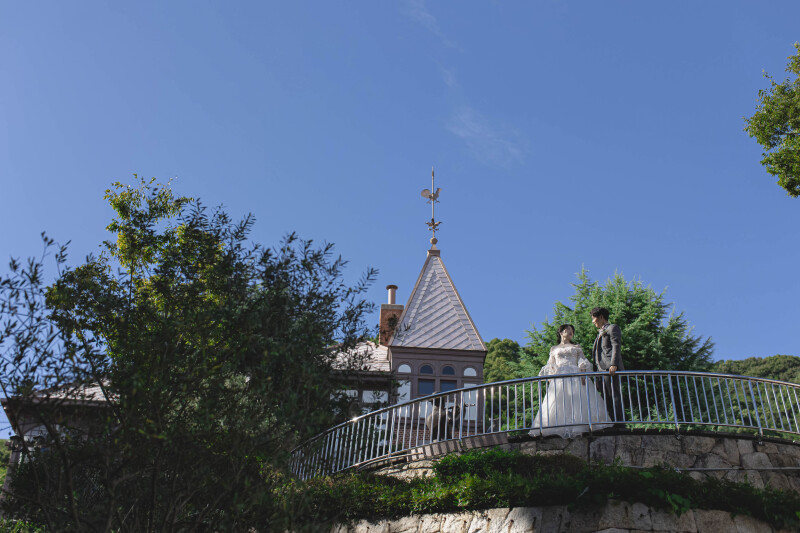 マーブルリゾートウェディング神戸【MARBLE RESORT WEDDING 神戸】_人気スポットで撮影できる