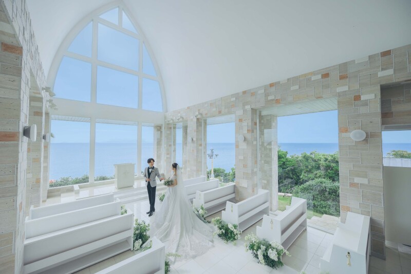 マーブルリゾートウェディング神戸【MARBLE RESORT WEDDING 神戸】_チャペルで撮影できる
