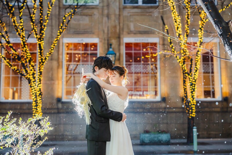 マーブルリゾートウェディング神戸【MARBLE RESORT WEDDING 神戸】_夜景で撮影できる