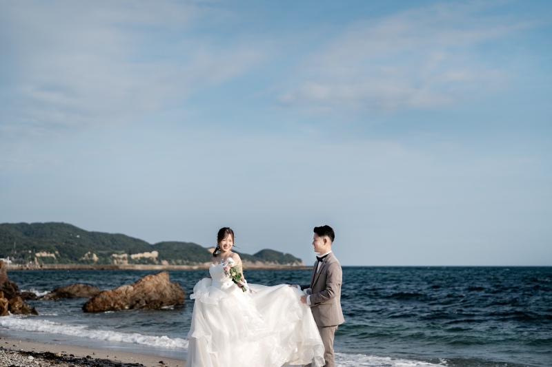 マーブルリゾートウェディング神戸【MARBLE RESORT WEDDING 神戸】_海で撮影できる