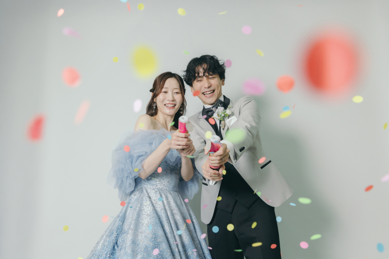 マーブルリゾートウェディング神戸【MARBLE RESORT WEDDING 神戸】_スタジオで撮影できる