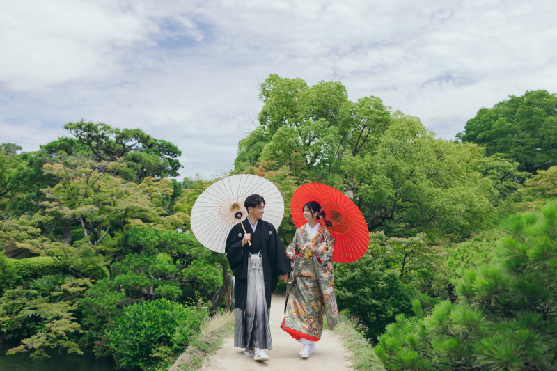 【和装+洋装フォトプラン】 ★データ200カット・衣装2着・ヘアメイク・ 2ロケーション