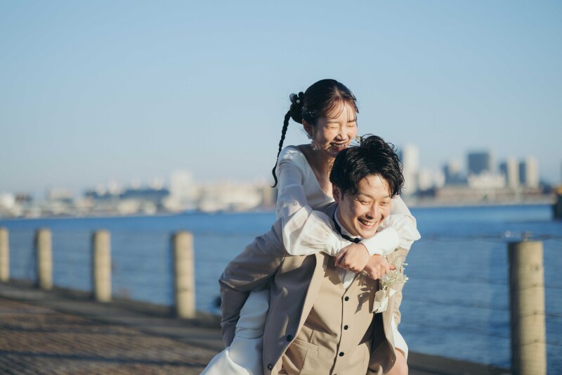 【結婚式応援♪フォト＆ムービープラン】★データ130カット・衣装1着・ヘアメイク・ウェルカムボード・選べるロケーション地1ヶ所