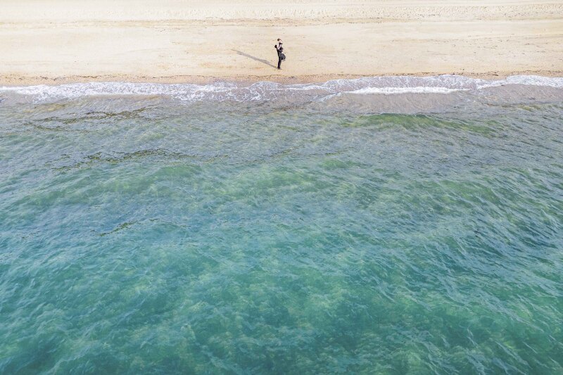 【9月末まで延長☆淡路島☆ドローンフォト&ムービー付き】選べるロケ地1ヶ所・100カット・洋装1着付きフォトウェディングプラン