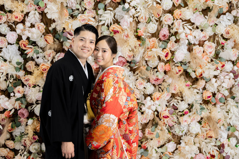 【平日12時限定】贅沢体験！和装スタジオ＆洋装ロケフォトプラン・選べるロケ地1ヶ所・150カット・和装1着・洋装1着付き