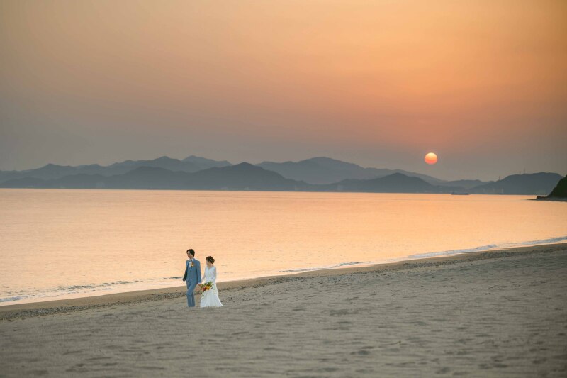 【淡路島★リリース記念価格!!】選べるロケ地2ヶ所・データ150カット・衣装 ・ヘアメイク