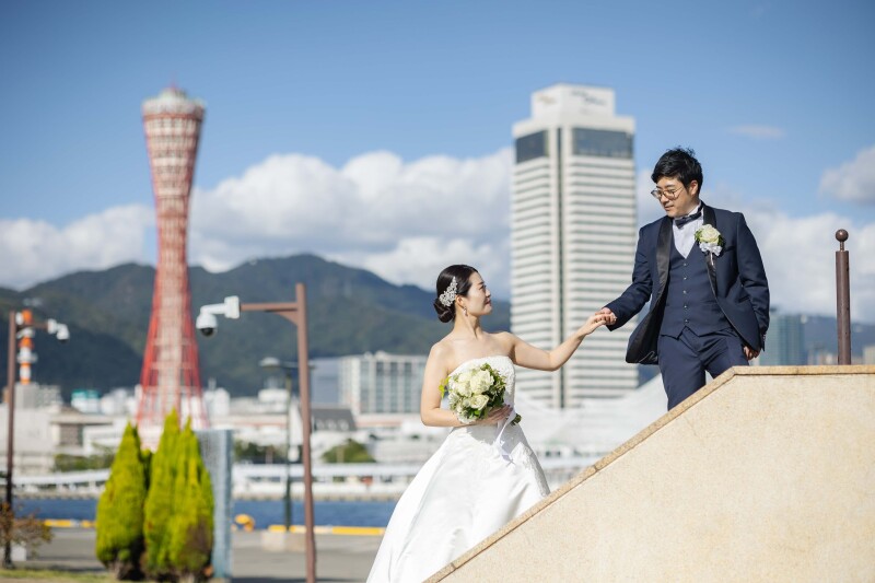 【和装+洋装フォト&ダイジェストムービー付き】 データ150カット・和装1着・洋装1着・ヘアメイク・2ロケーション