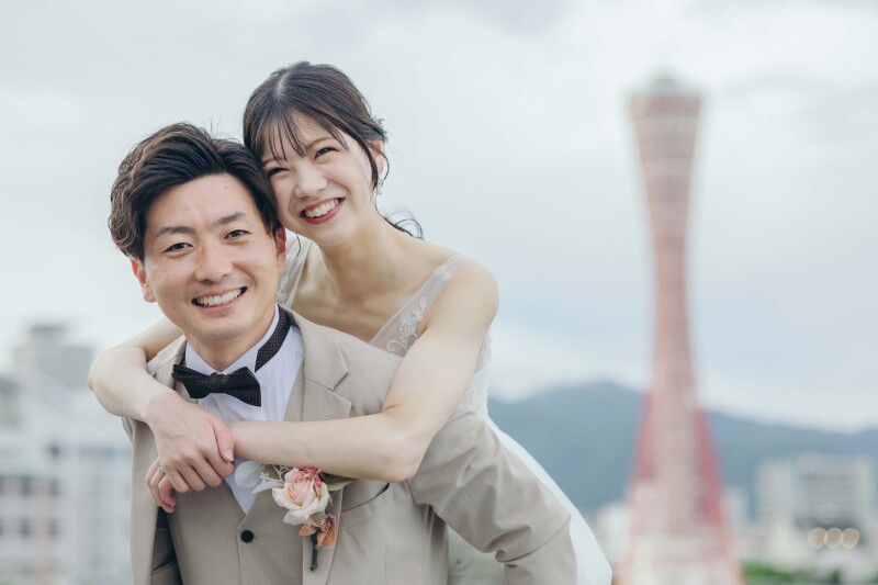 【平日12時限定】贅沢体験！和装スタジオ＆洋装ロケフォトプラン・選べるロケ地1ヶ所・150カット・和装1着・洋装1着付き