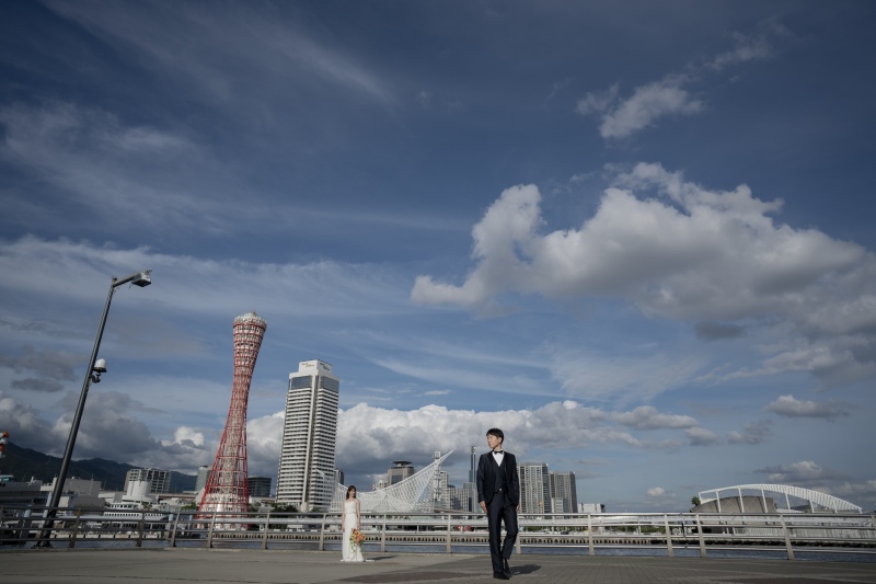 【神戸ハーバーランド×北野異人館】スタンダードプラン / 衣裳2着付