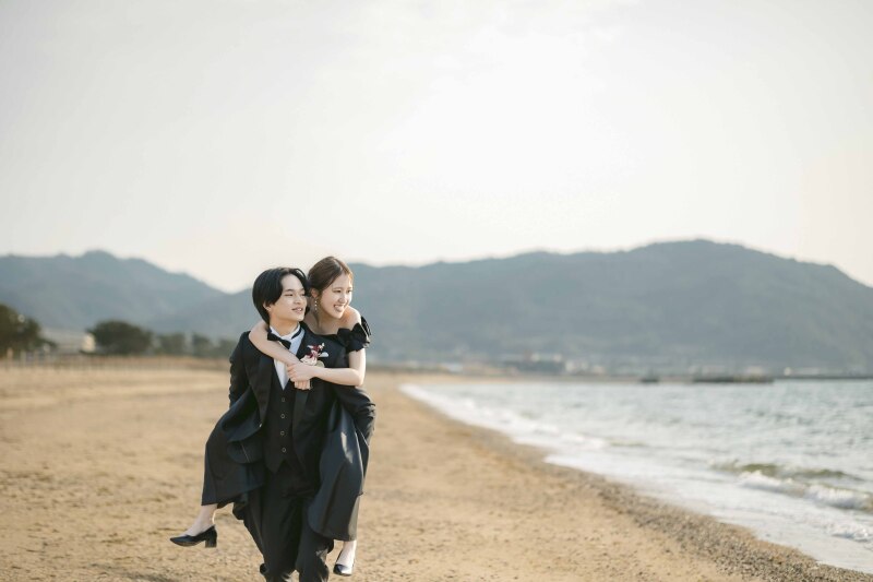 【淡路島★リリース記念価格!!】選べるロケ地2ヶ所・データ150カット・衣装 ・ヘアメイク