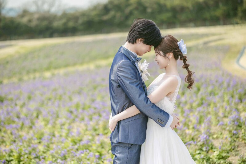 【9月末まで延長☆淡路島☆ドローンフォト&ムービー付き】選べるロケ地1ヶ所・100カット・洋装1着付きフォトウェディングプラン