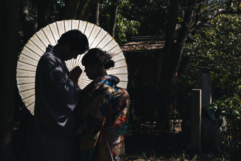 【和装フォトプラン】データ100カット・衣装1着・ヘアメイク ・ 1ロケーション・色打掛or白無垢から選べる♩