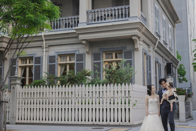 【ファミリーフォトウェディング＊キッズ衣装付】データ150カット・衣装1着・ヘアメイク・選べるロケーション地1ヶ所