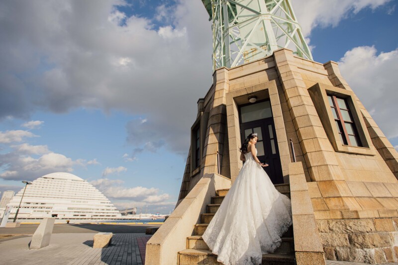 【ブランド衣装が選び放題☆】データ100カット・衣装1着・ヘアメイク・1ロケーション・アップグレードドレス付きフォトプラン