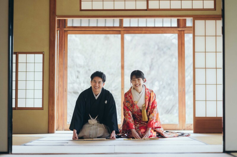 【和装フォトプラン】 データ100カット・衣装1着・ヘアメイク ・ 1ロケーション・色打掛or白無垢から選べる♩