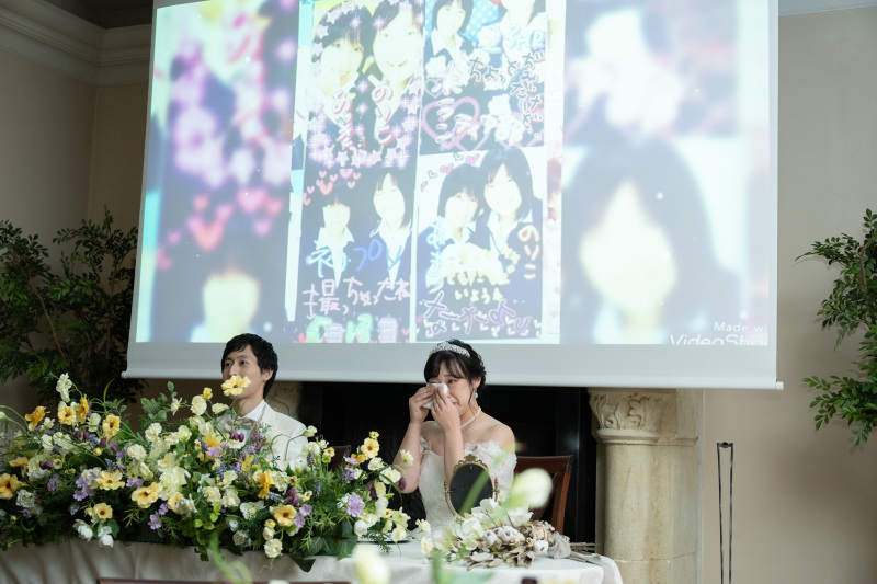 笑顔あり涙ありのフォトウェディング