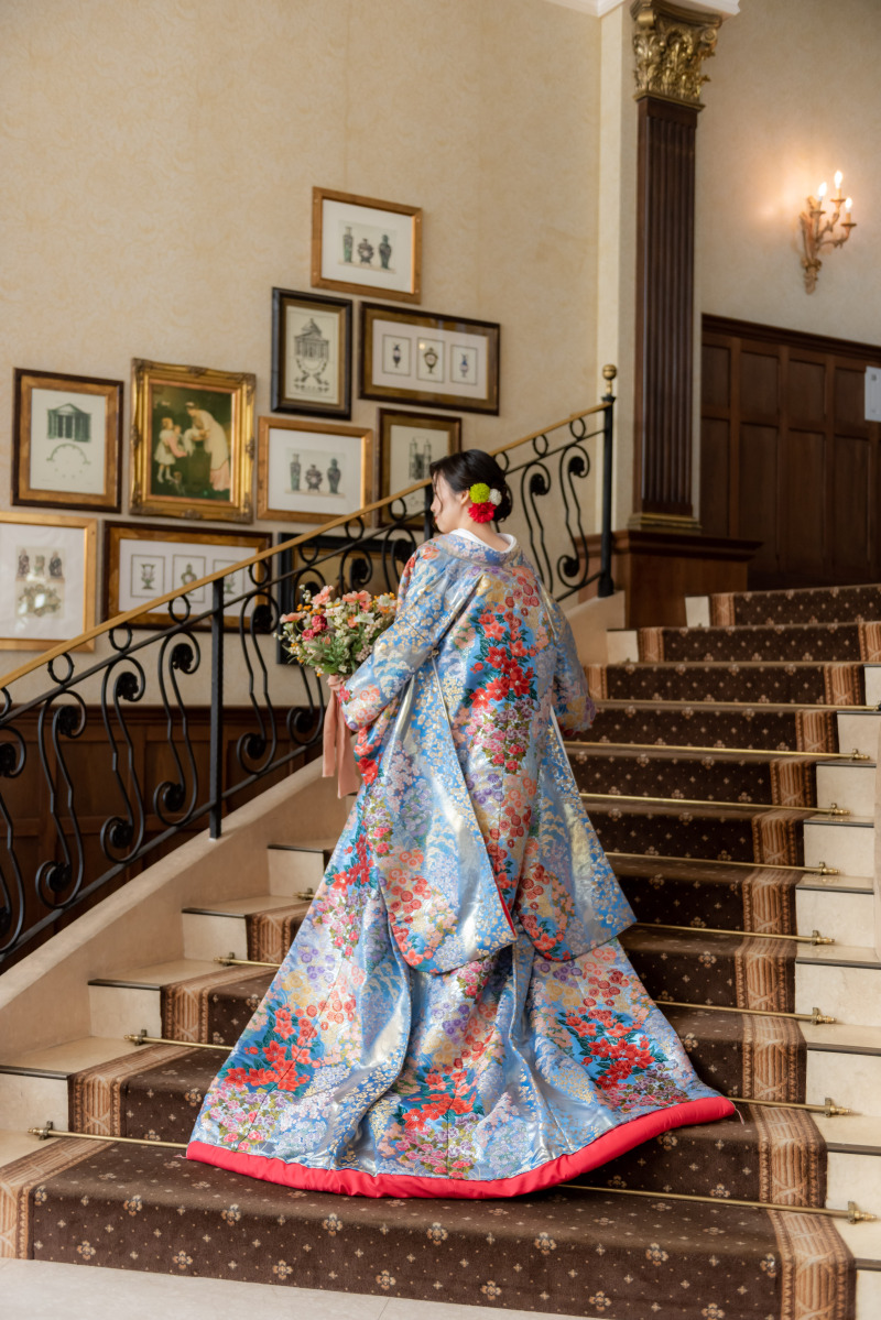 洋館だから引き立つ和装フォト